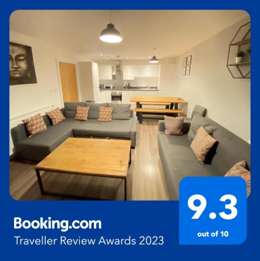 3 Bedrooms Double Or Single Beds, 2 Parking Spaces! Wifi & Smart Tv'S, Balcony 포츠머스 외부 사진